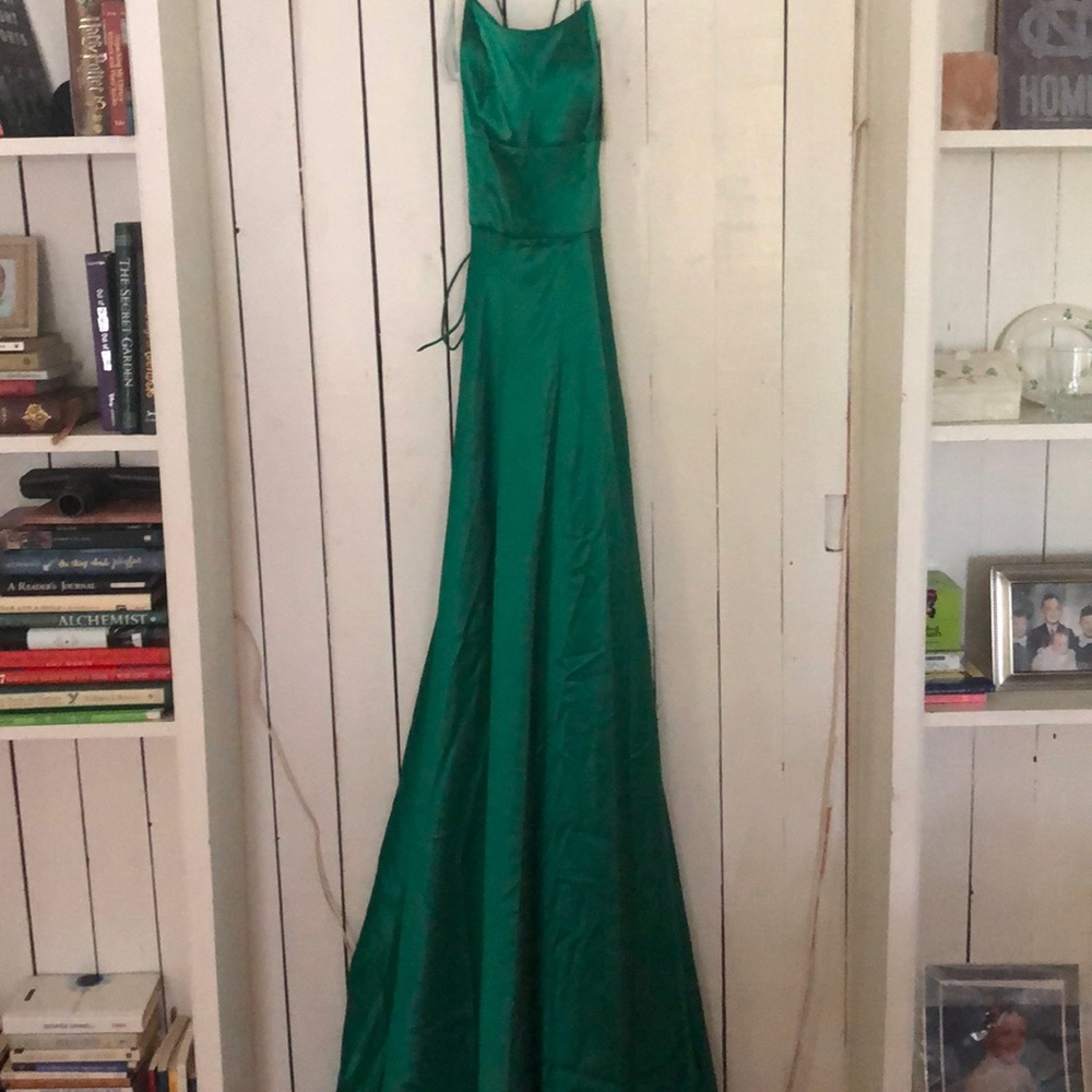 Green prom dress